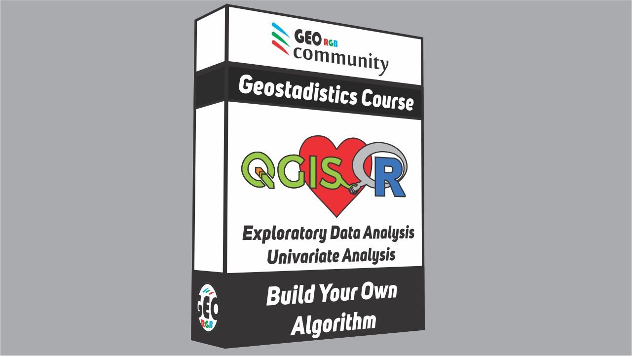 Geostatistics Course for Beginners. Creating algorithms with R for QGIS.