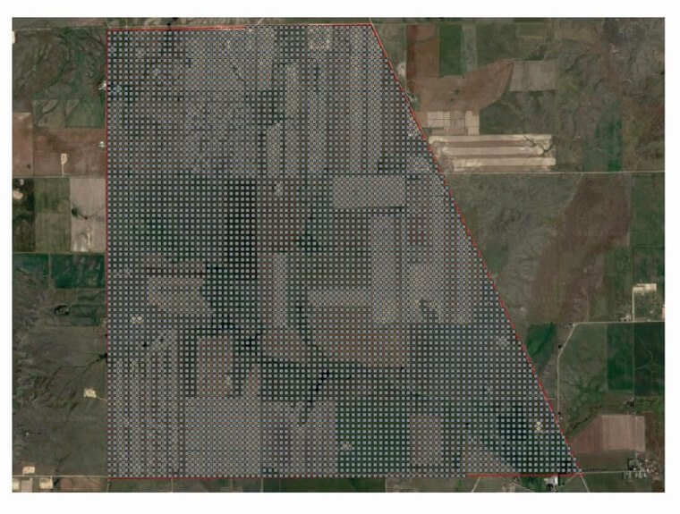 Cokriging Interpolation Grid