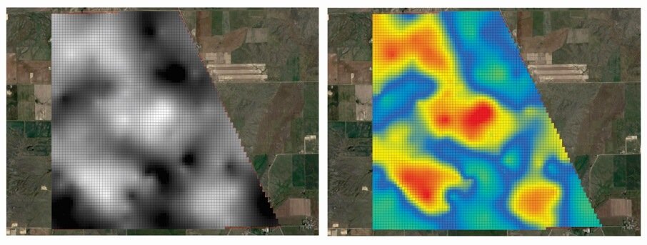 Ordinary CoKriging vs kriging