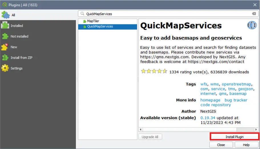 QuickMapServices